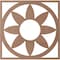 Ekena Millwork Blume Wood Fretwork Pierced Ceiling Medallion, Wood (Paint Grade), 34"OD x 11 3/4"ID x 3/8"T CMWP34X34X0375BLMF - alternate 4